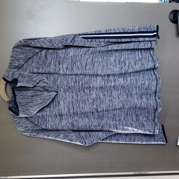 Milwaukee Brewers Heather Navy Hooded Zip-Up Jacket - Size XXL - Picture 2 of 13